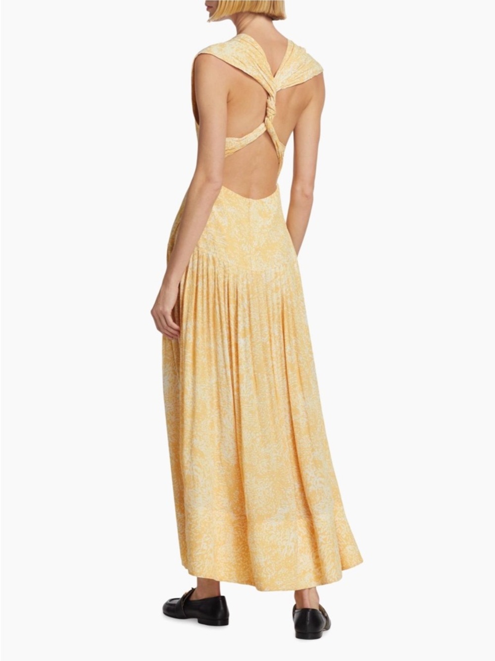 NWT Proenza Shouler Simone Twist back dress sz:multiple - Picture 5 of 14